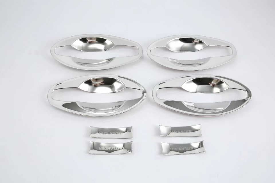 Chrome Auto Body Trim Parts for MITSUBISHI Outlander 2016 , Two Design Handle Inserts