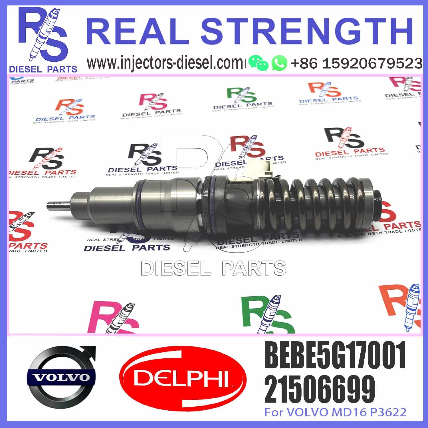 Engine Parts 21506699 Diesel Fuel Injector BEBE5G17001 BEBE5G17001