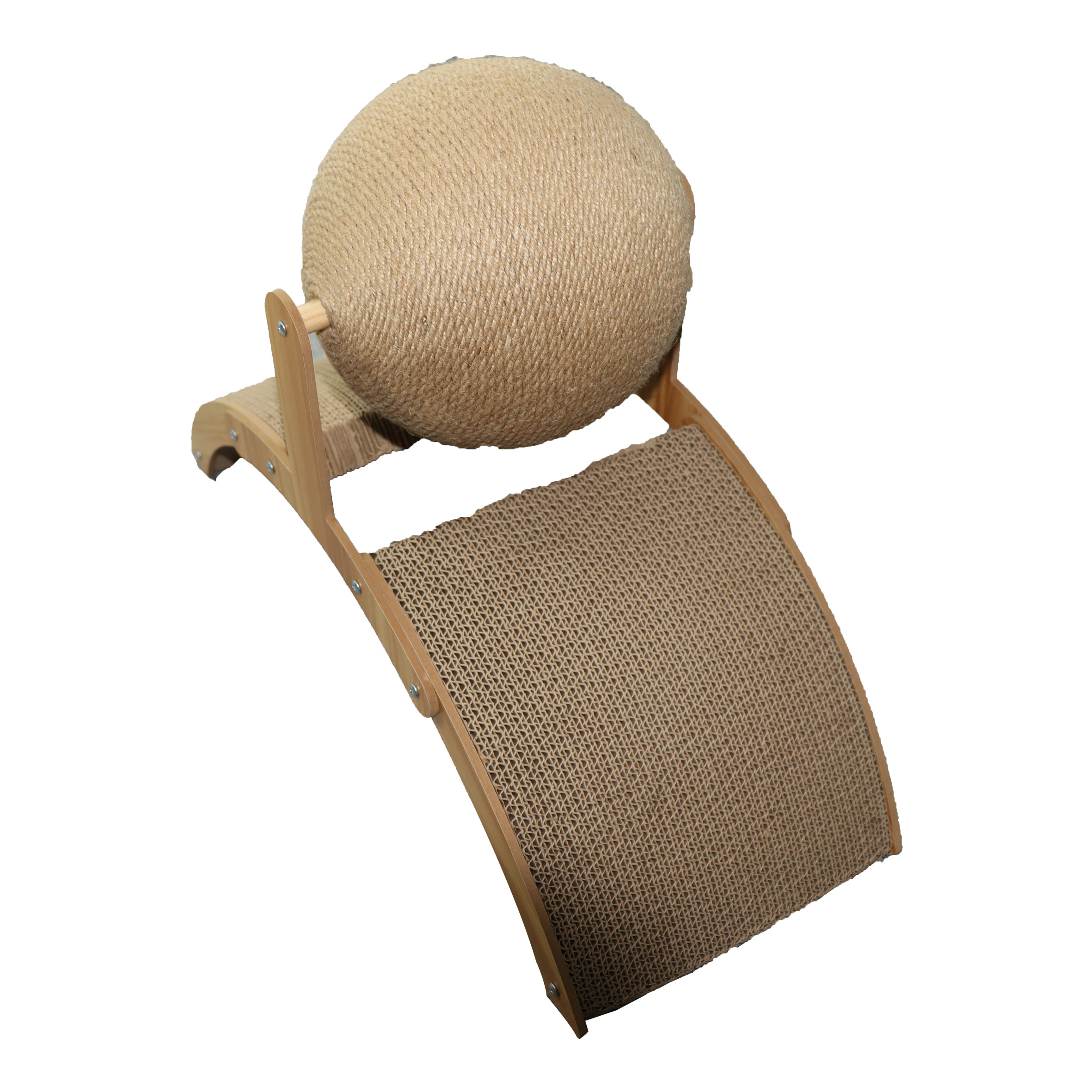 Nail Paw Novelty Cat Scratcher Ball Toy For Scratching And Play Rough Surface