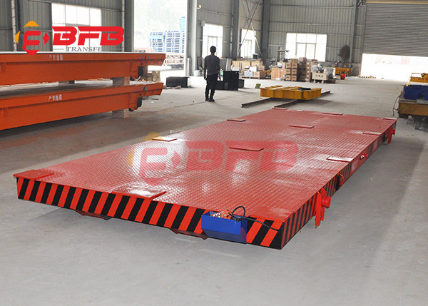 Omnidirectional 15t Battery Transfer Cart For Transporting Aluminum Product