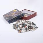 OEM Luminous Christmas Tree Puzzle 500 Pieces White Card