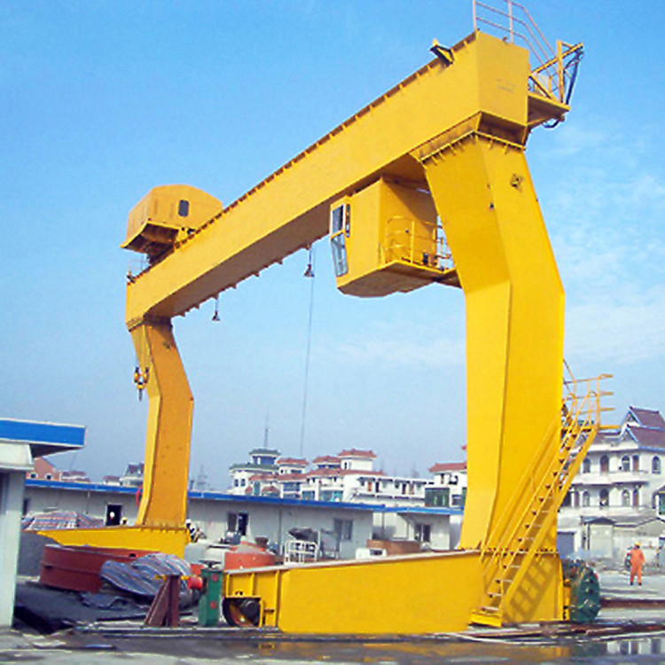 Electric Single Beam Gantry Crane L Type 5t 12m / Min CE ISO Certificate
