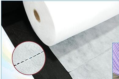Non Woven Weed Control Fabric Material , Polypropylene Landscape Fabric
