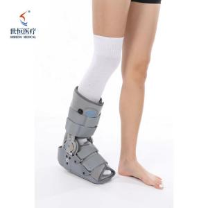 China Black/grey color foot brace drop foot with airbag and chuck adjustable ankle foot brace on sale