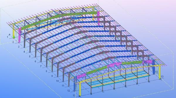 Prefabricated Steel Structural Workshop Building Construction Supply