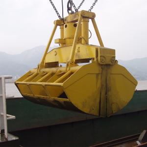 Quality 10cbm Leakage Proof Motor Electric Hydraulic Clamshell grab Bucket for sale