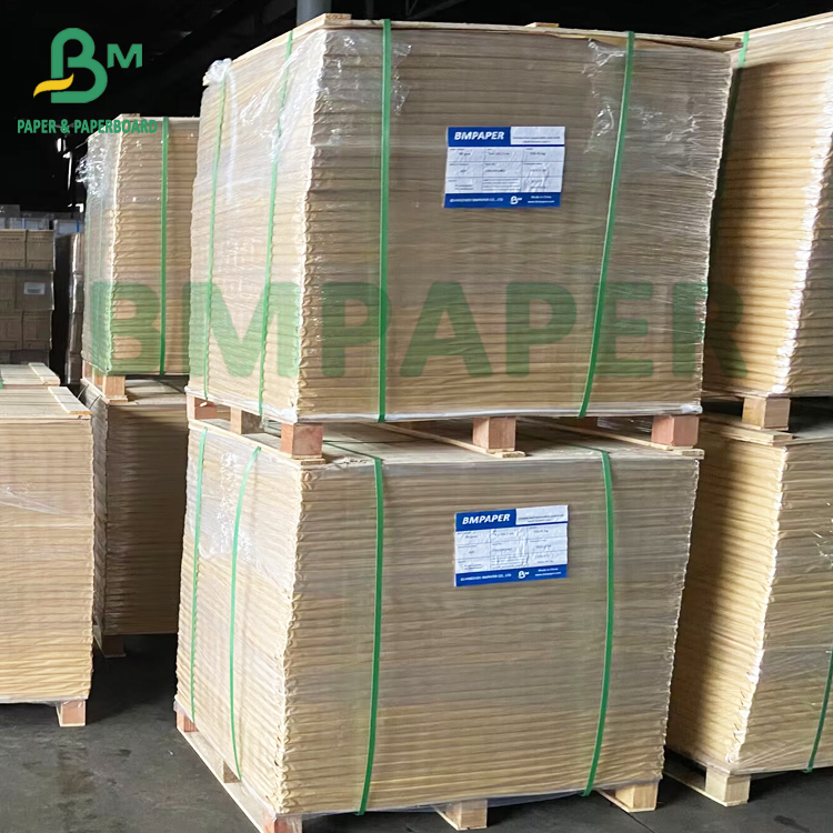 65 - 150gsm Flexible Extensible Kraft Paper High Stretch For Powder Packing