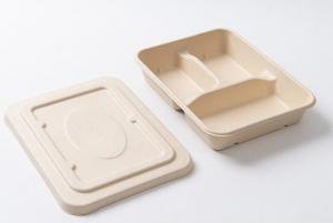 Quality One Time Use Dinner Plate Biodegradable Food Containers Compostable for sale