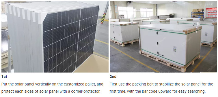 Roof Custom Solar Panels 550W