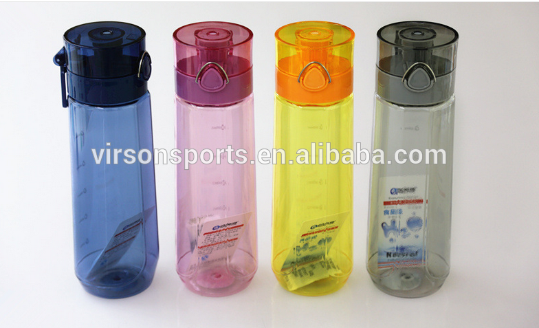 Ningbo Virson Custom cheap high quality 700ml Water bottle water .outdoor bottle