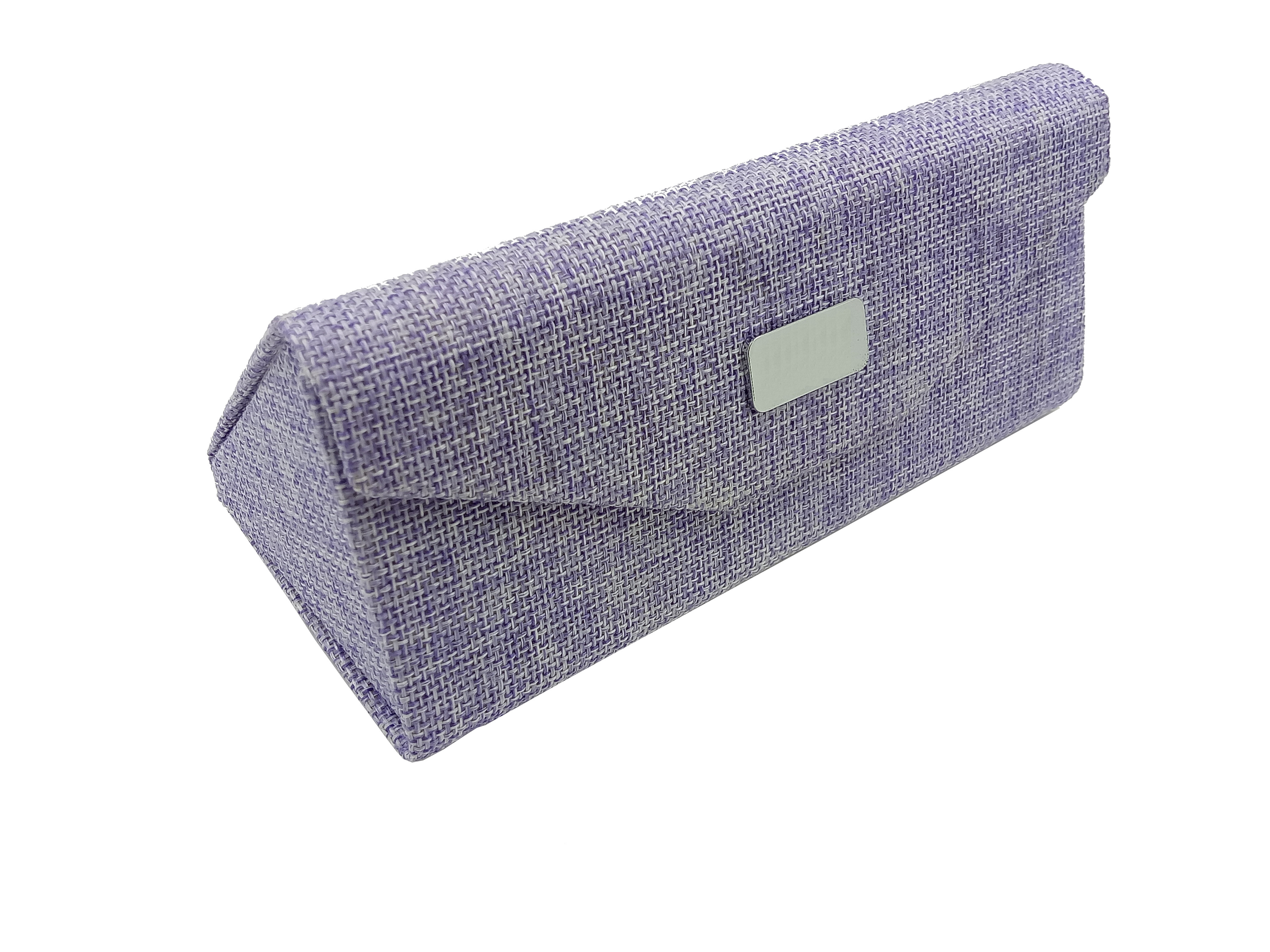 Hand Made Folding Eyeglass Case Linen Gunny Cloth Folding Sunglasses Case
