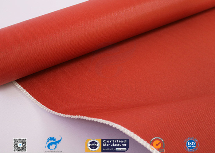 Durable Thin Fiberglass Cloth 30 Oz With Silicone Rubber Coating On Two Sides