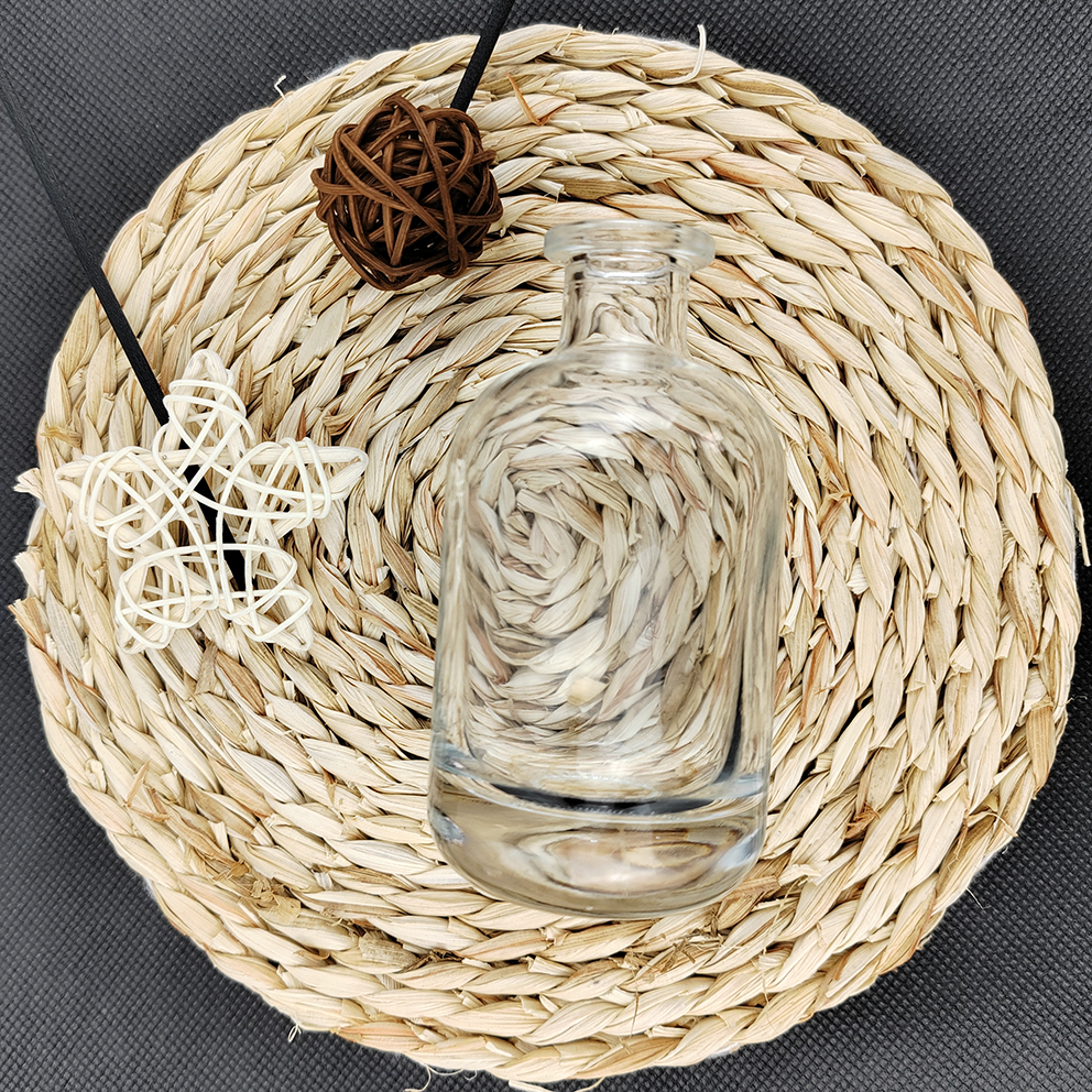 Clear Glass Empty Reed Diffuser Bottle 200ML 300ML Aromatherapy Scented Elegant Classic