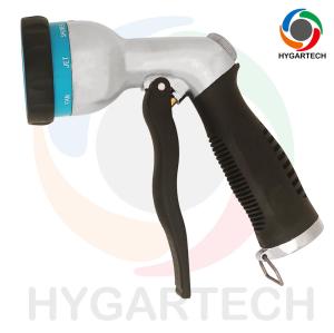 Quality Metal 8 Modes Garden Hose Nozzle W Front Trigger Control for sale