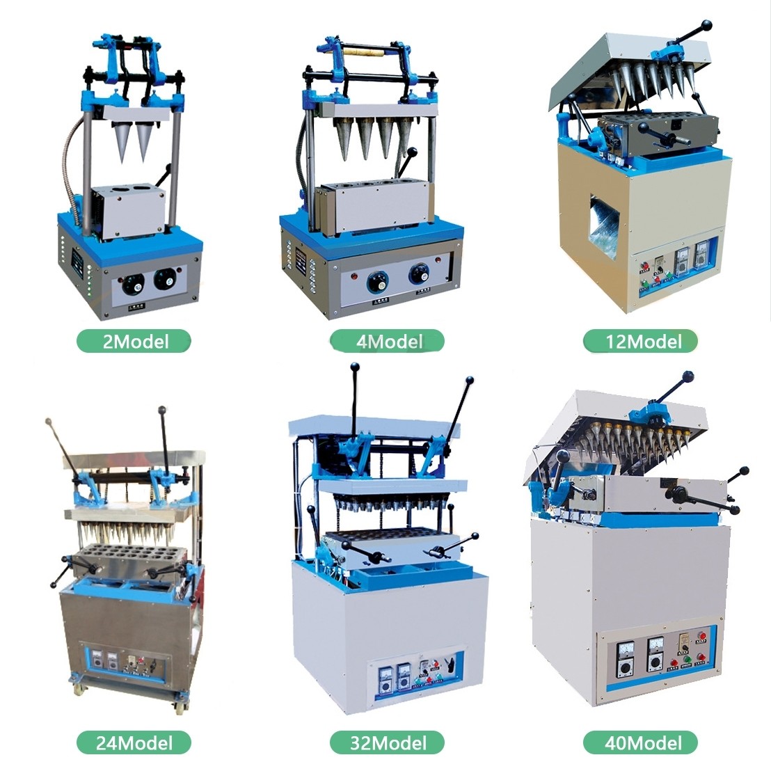 Industrial Electric Ice Cream Cone Maker Automatic Waffle Cup And Cone Filling Making Machine With Ice Cream Cone Machine