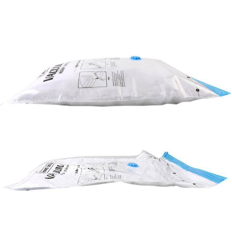 Clothes Plastic Transparent k Vacuum Seal Compression Storage Bag with Pump