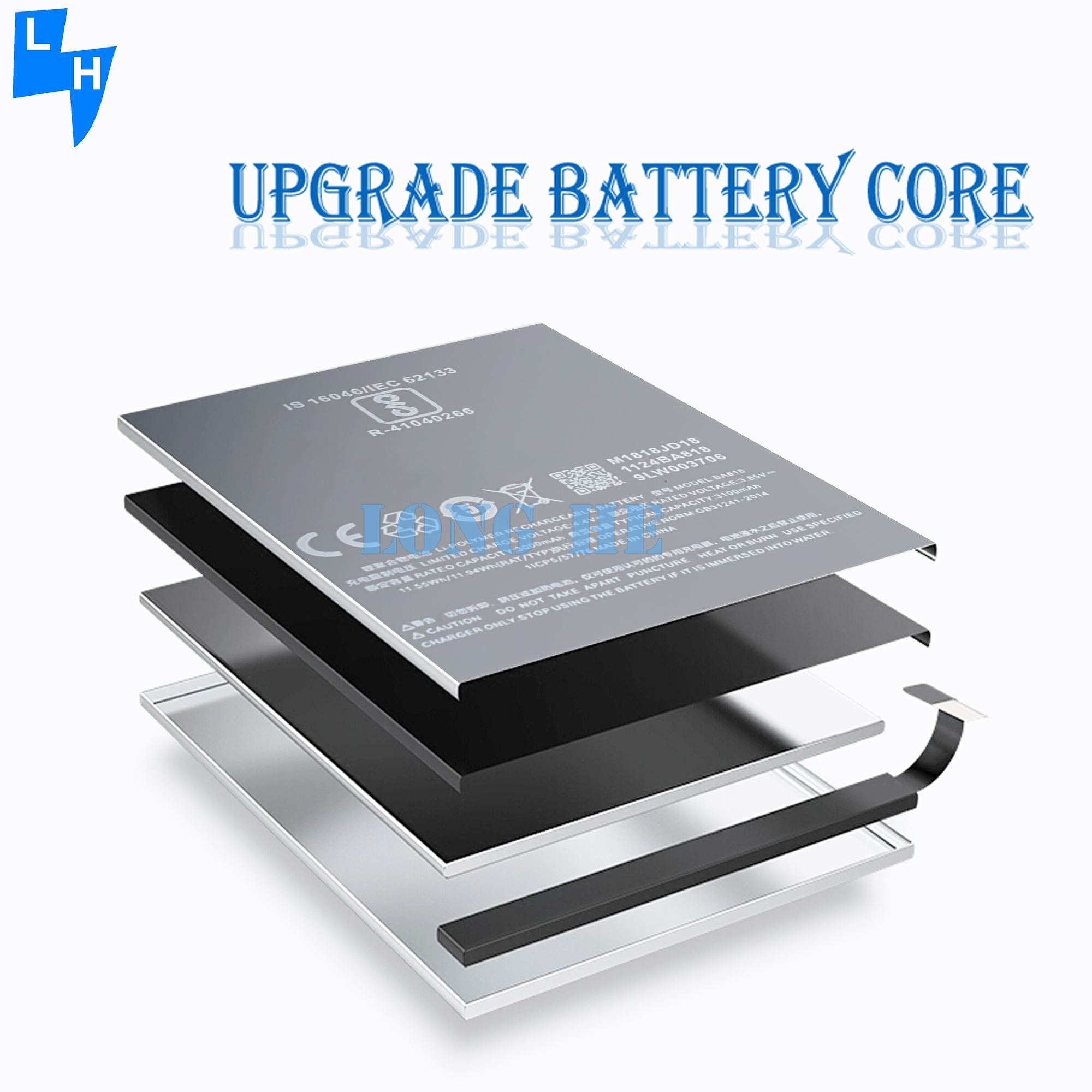 100% Compatible Capacity 3100mAh BA818 Battery for Meizu C9 Pro M819H C9 M818H Mobile Phone Batteries