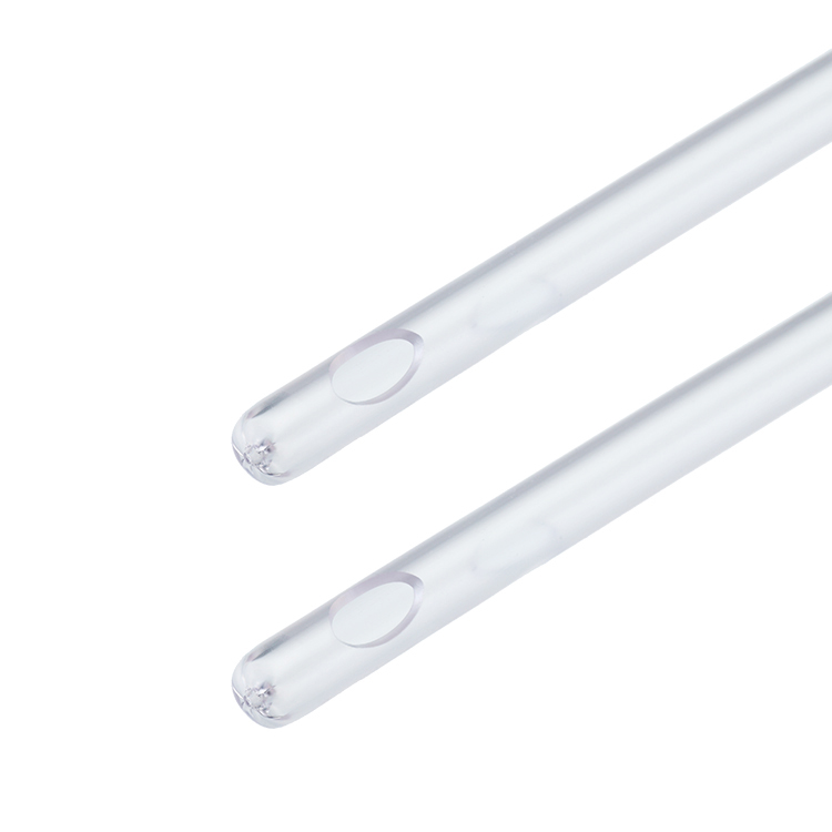 Medical Grade PVC Rectal Catheter Flexible Rounded End for Smooth Insert