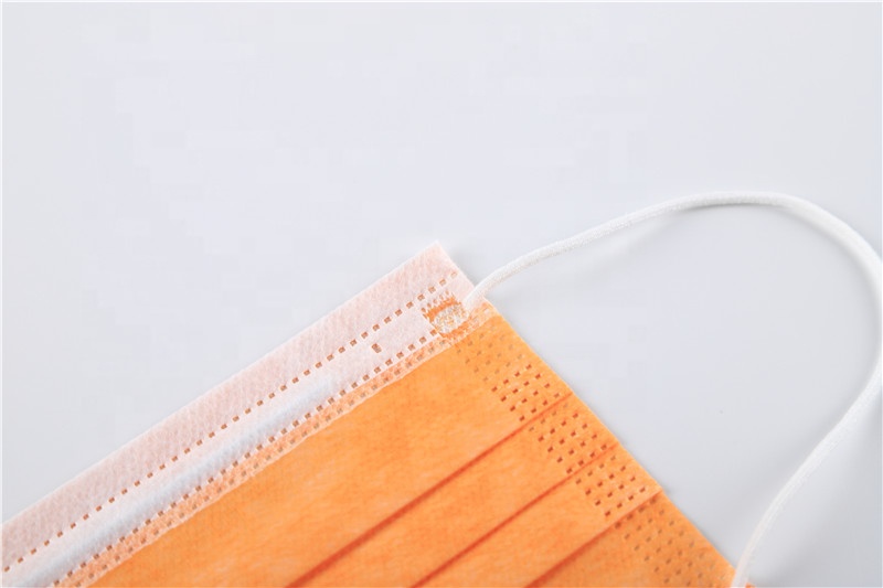 Chinese supplier bright orange mask quality mask wholesale