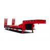 3 Axle Low Bed Semi Trailer With 50 Ton Capacity for sale