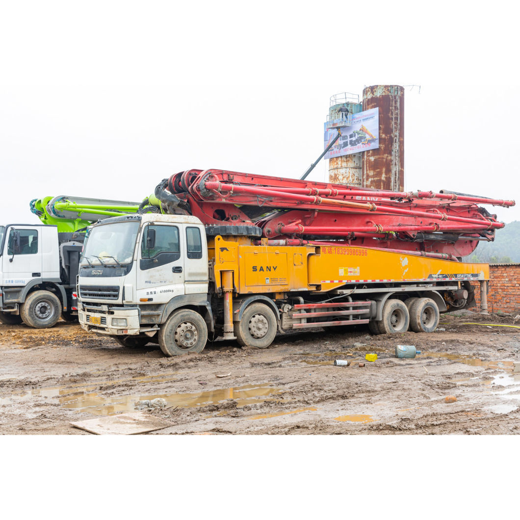 2018 Sy 52m Concrete Mounted Pump Truck on Isuz Chassis