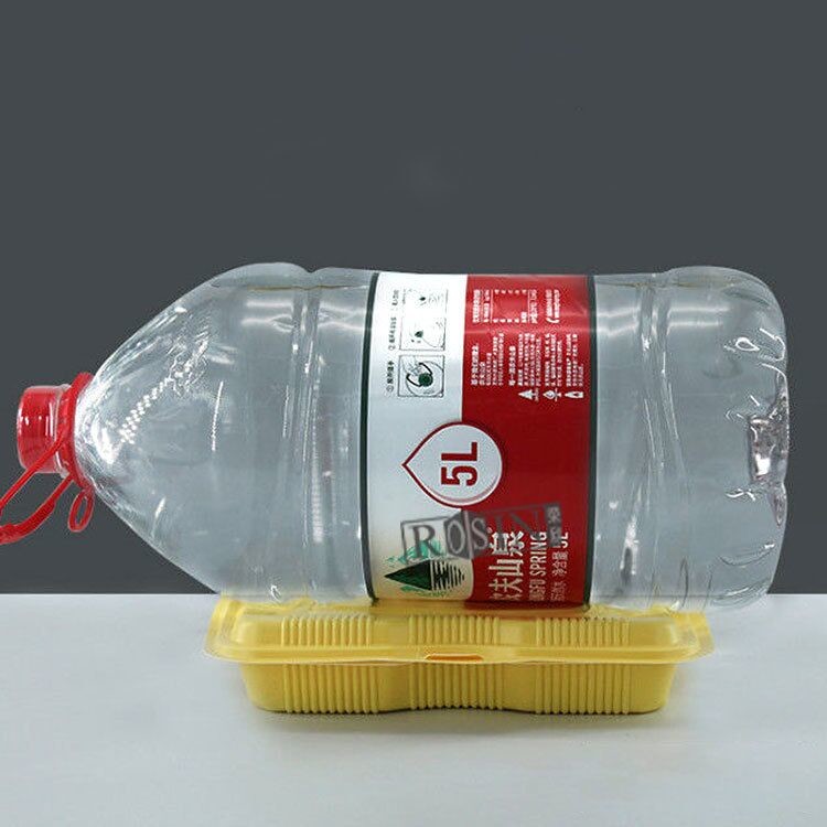 5 Compartment Plastic Takeaway Container Hinged Clamshell Lightweight