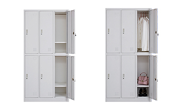 0.14 CBM RAL Color Compartment Steel Locker