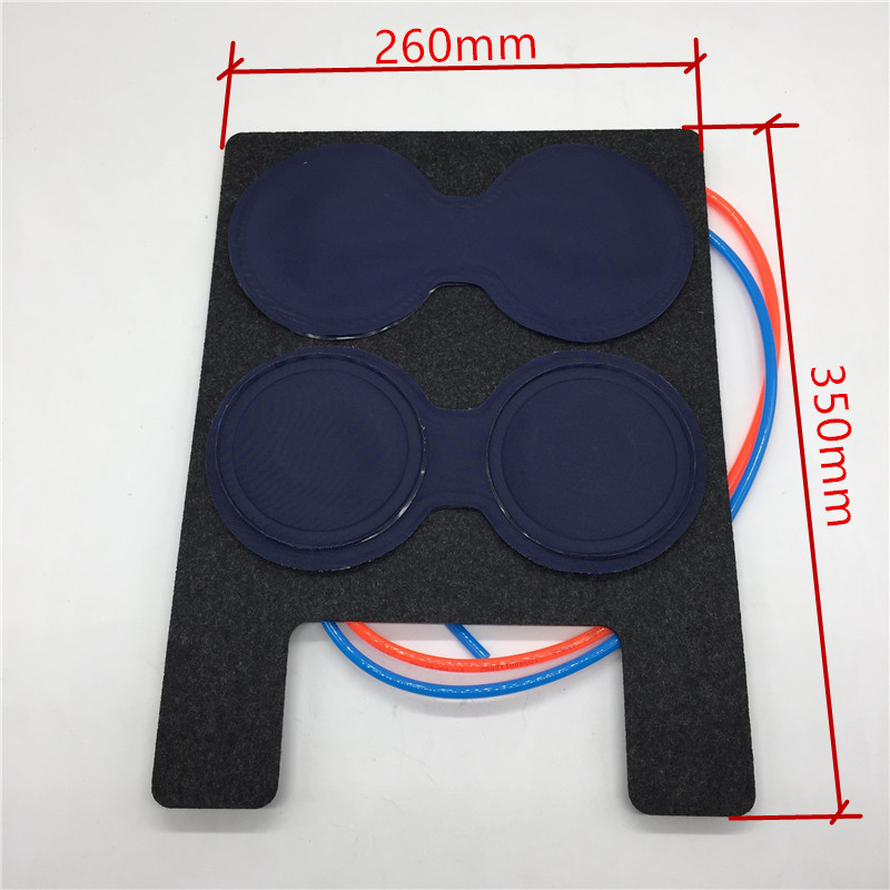 Auto car seat air massage pneumatic air bladder lumbar support system RV Seating Pneumatic Backrest Lumbar massage