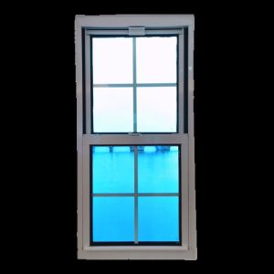 Quality Customized Glass Thickness UPVC Hung Single Window for sale