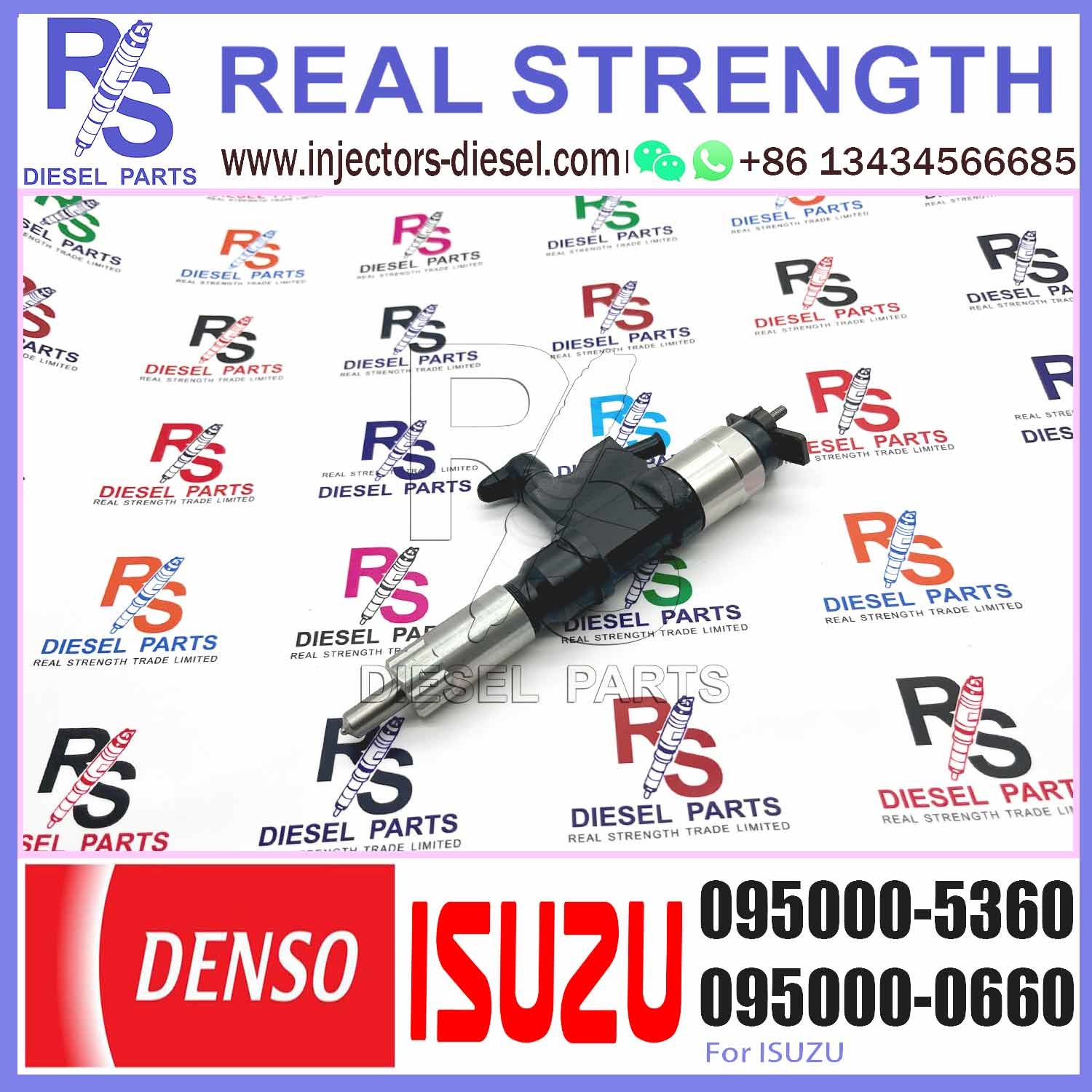 0950005360 Common Rail Injector Kit Nozzle 4HK1 6HK1 Diesel Fuel Injector Nozzles 095000-5360