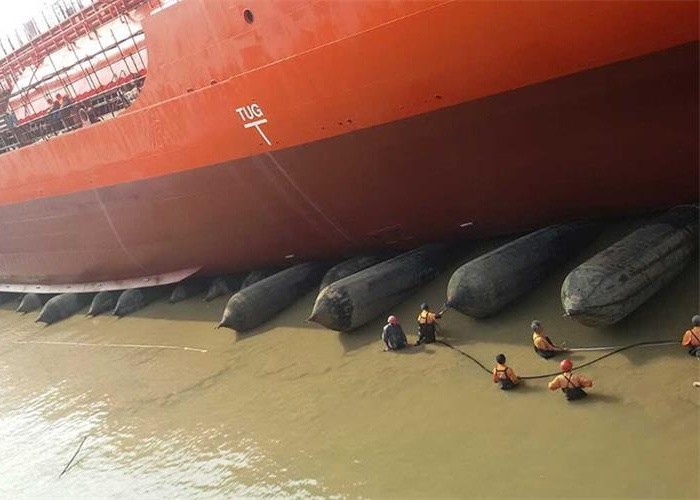Lifting Balloon Boat Floating Marine Rubber Airbag 1.5*15m 8 Layers
