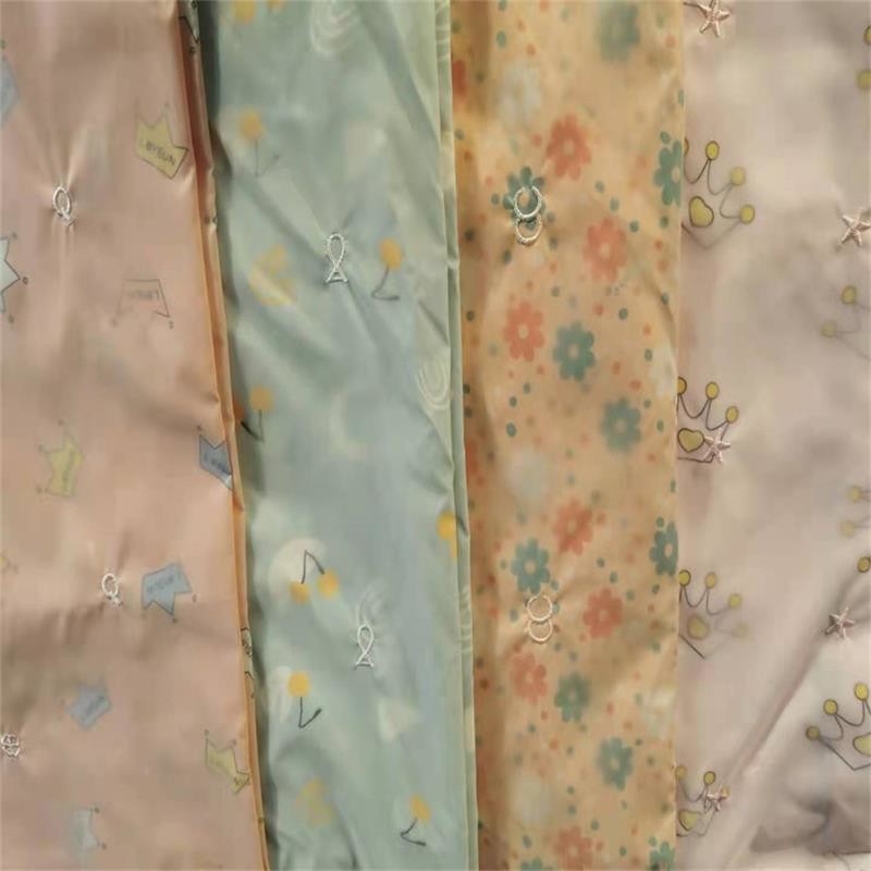 Nylon 130gsm Breathable Outdoor Fabric Embroidery Softshell Polyester 20dx20d