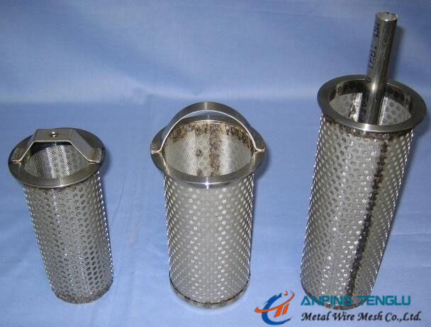 ASTM AISI 2 To 2000 Micron SS Mesh Filter Basket SS302