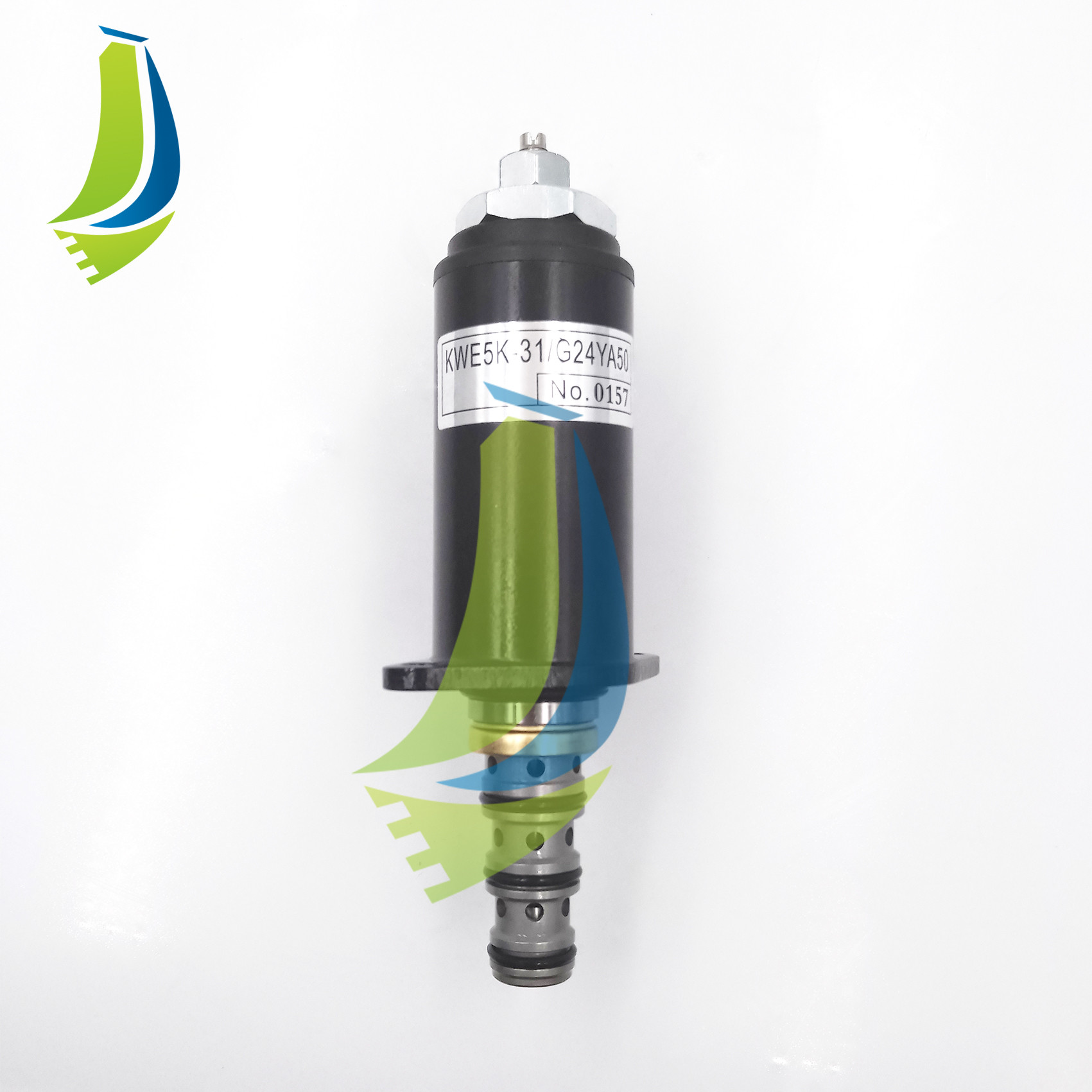 KWE5K-31 G24DB50 Electrical Parts Solenoid Valve For SK200-8 Excavator