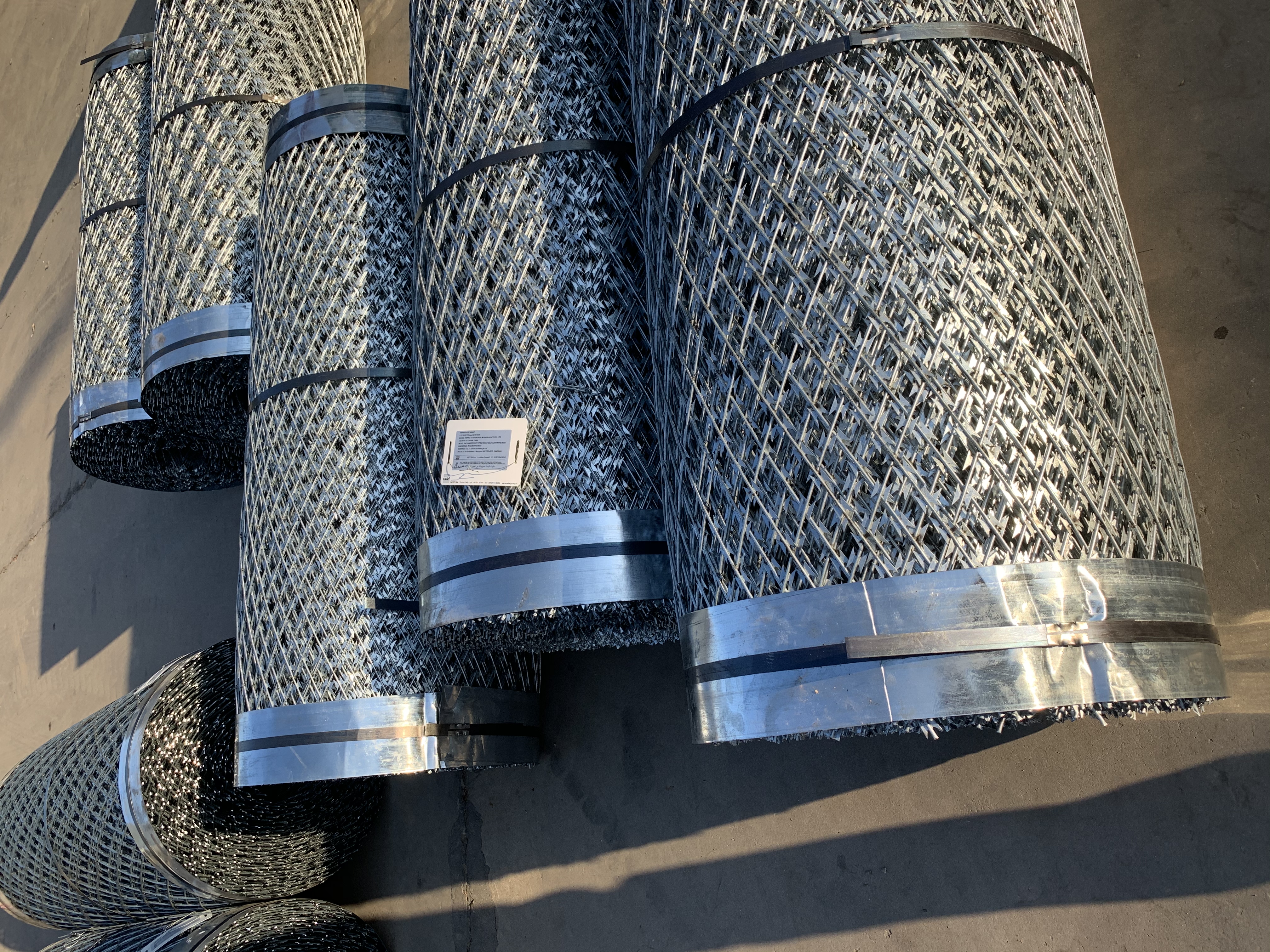 welded razor wire