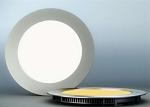 5W Round LED Panel Lights Ultra Thin Warm White Cold White With Driver and Wire