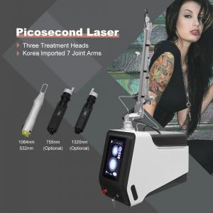Quality Pico Tattoo Removal Q Switched ND YAG Laser Machine 1064Nm Skin Rejuvenation for sale