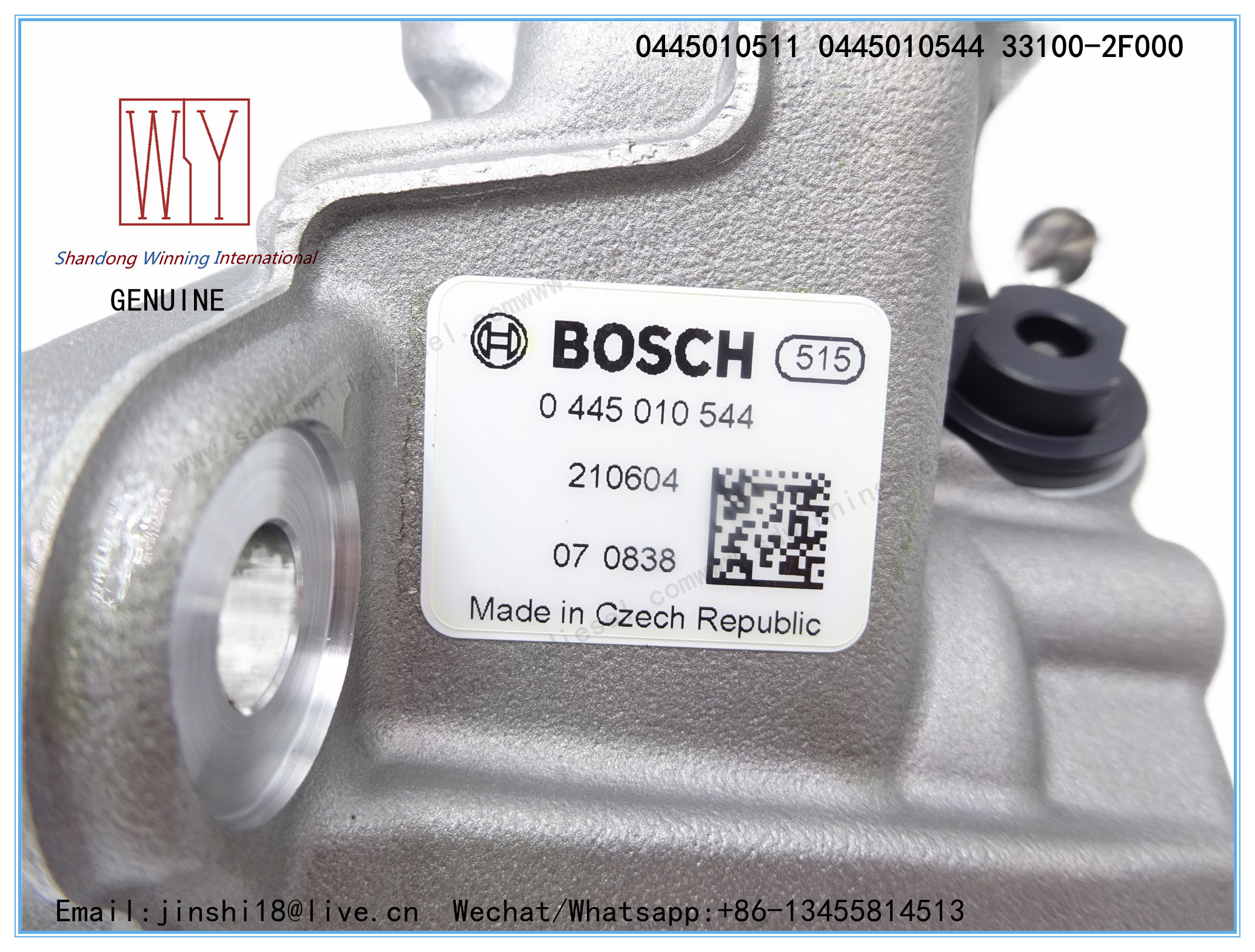 BOSCH GENUINE AND BRAND NEW DIESEL FUEL PUMP 0445010511, 0445010544, 33100-2F000