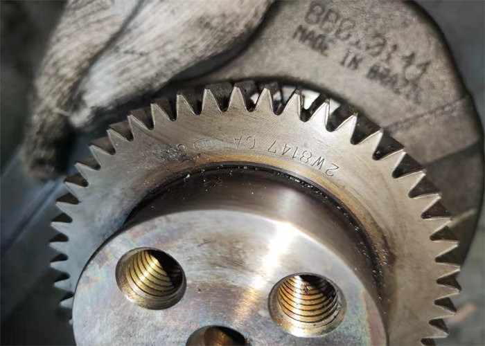 C7 Original Second Hand Crankshaft For E329D E325D Excavator Diesel Engine