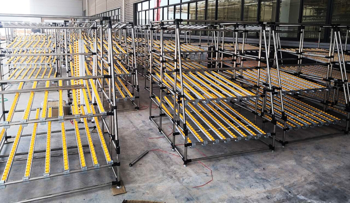 Carton Flow Racking roller rack  Gravity Roller Racking roller conveyor racks