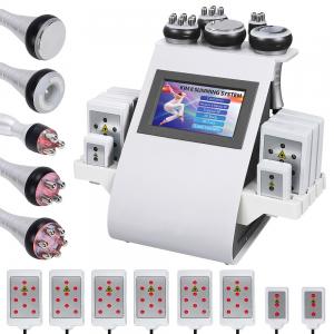 Quality Ultrasonic 6-1 Slimming Cavitation And Laser Lipo Machine Iso13485 for sale