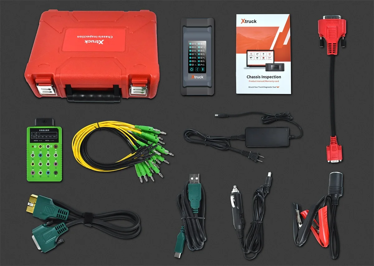 Heavy Duty Truck for Xtruck Chassis Inspection Read fault code ABS/EBS/RCS ZF gearbox FAST+SINOTRUCK Diagnostic Tool