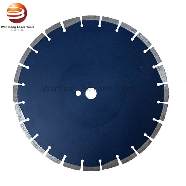 350mm Laser Welded Asphalt Cutting Blades With Protective Segment
