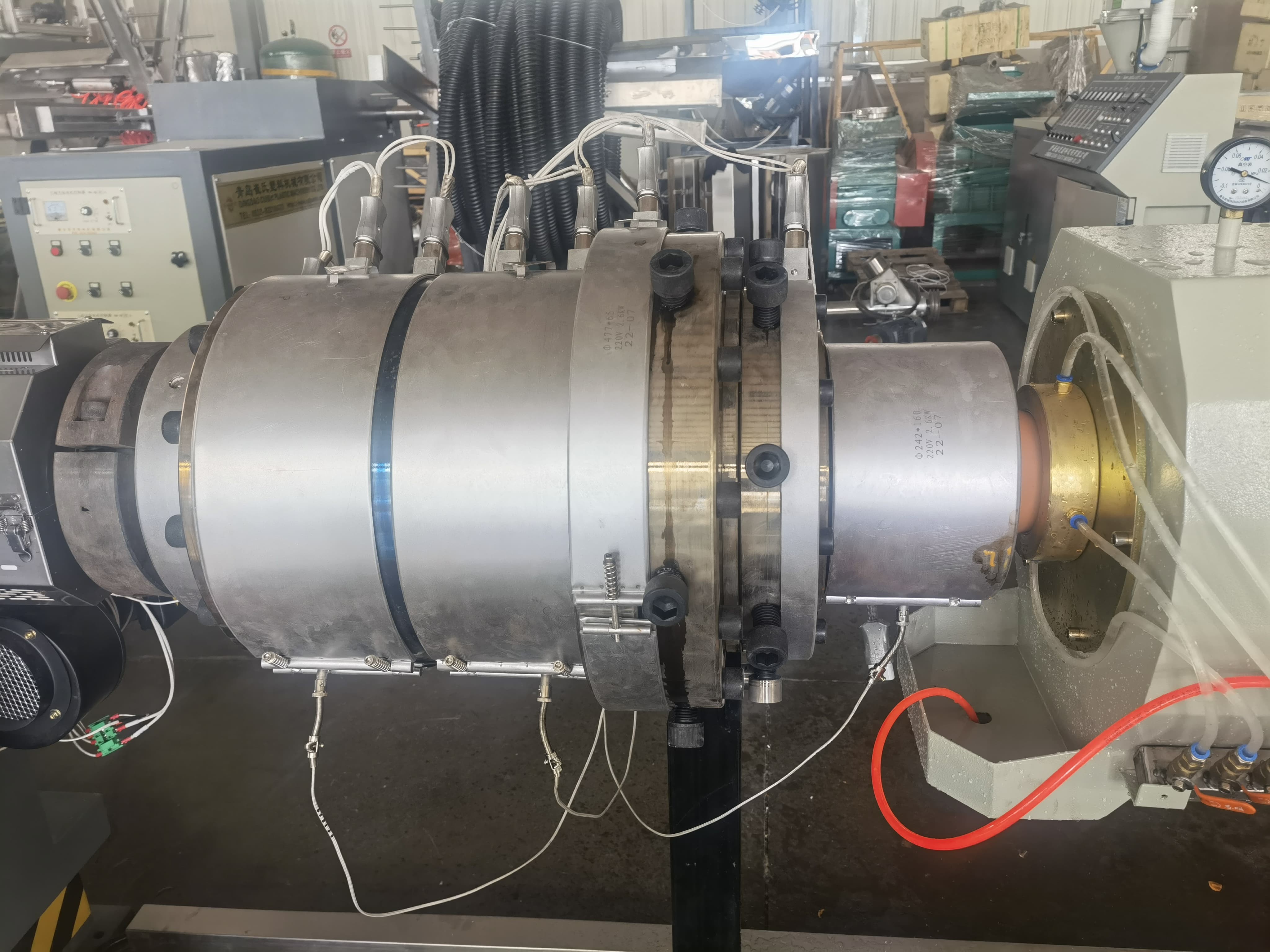 Plastic Tube Extruder Making Machine for HDPE PE PP MPP Pert PPR PVC Water Pipe Cable Conduit Production