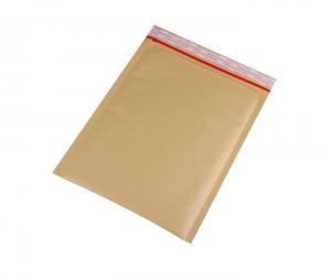 Lightweight Oil Resistant Brown 6x10  Kraft Bubble Mailers opp film outside easy to tear