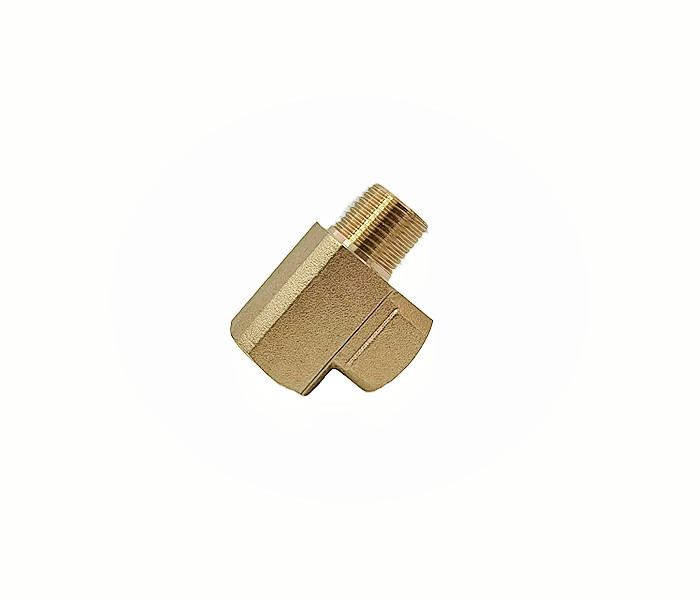 90 Degree Brass Elbow Copper Pipe Fittings 1/4 NPT Male 1/4'' NPT Female