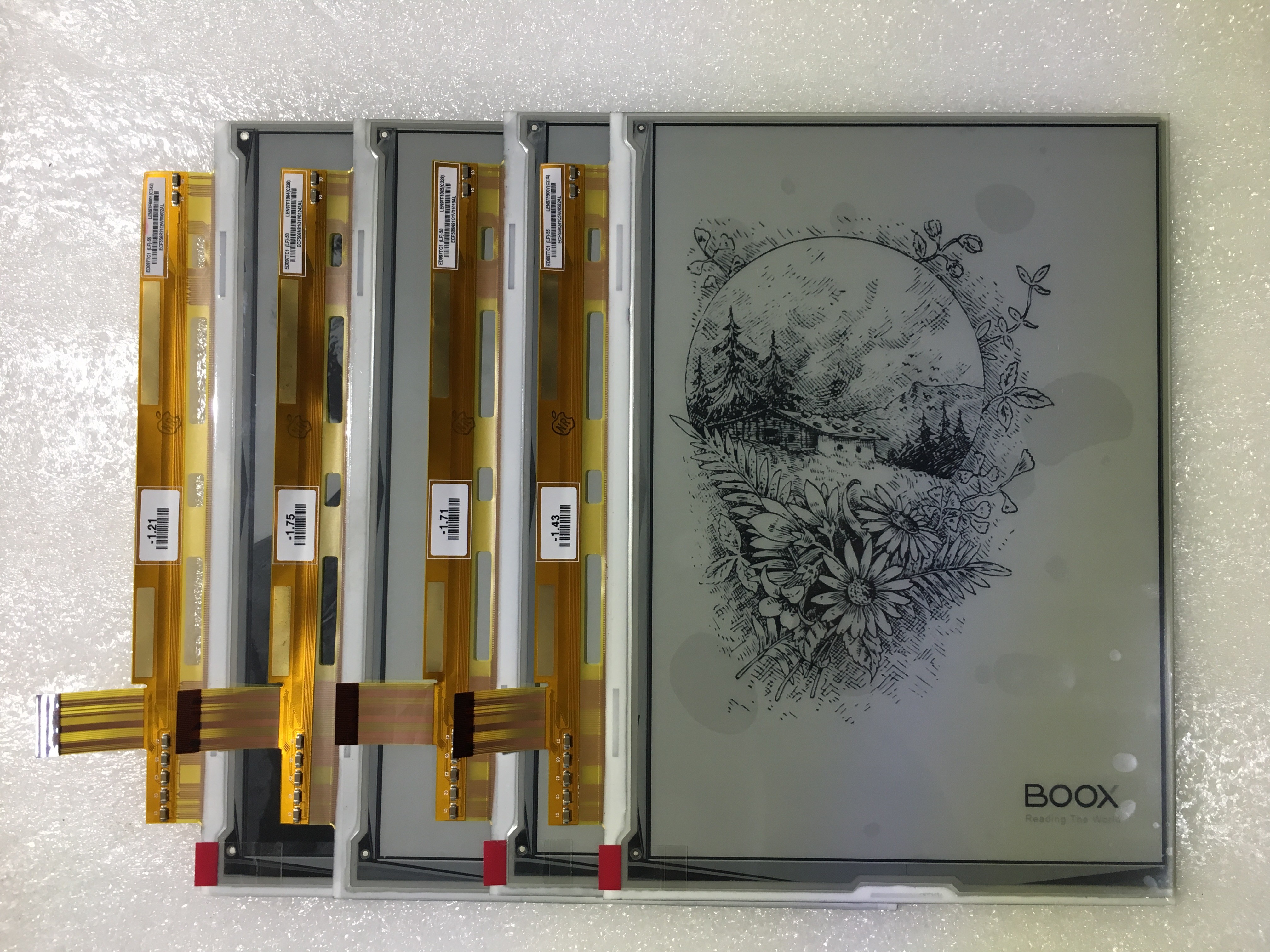 Black White Large Epaper Screen , ED097TC1 / ED097TC2 9.7 Inch Display For Amazon Kindle ONXY M96