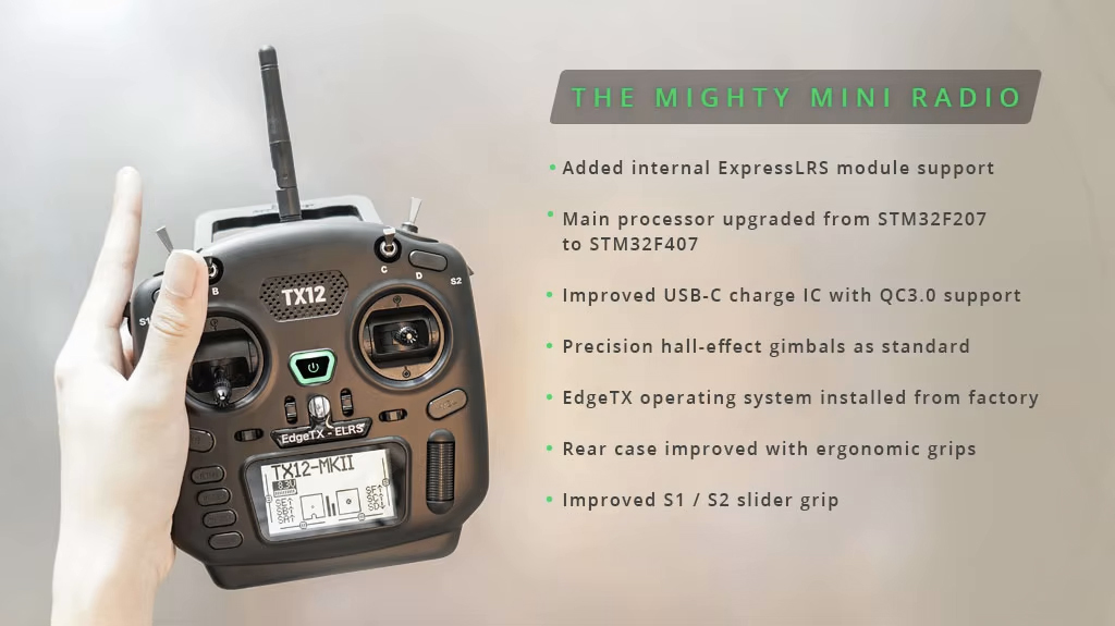 FPV RadioMaster TX12 16CH OpenTX Multi Module For Digital Radio System Transmitter