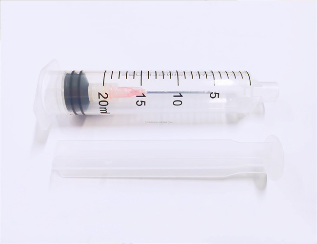 EO Sterilization Disposable Safety Syringe With Retractable Needle 2ml 3ml 5ml
