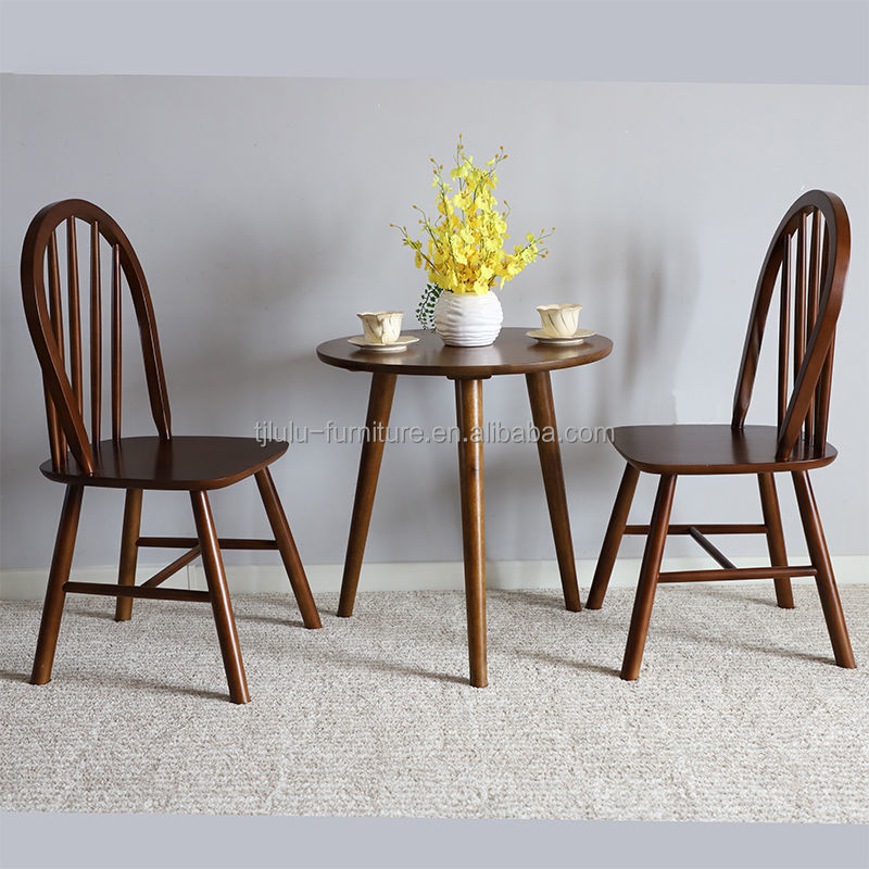 Stylish and Functional Nordic Solid Wood Dining Chair for Elegant Dining Room W49.5*D51*H79 cm